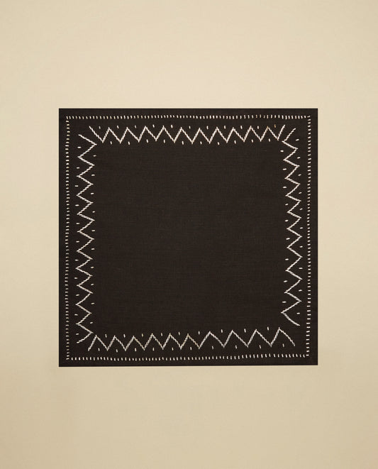 The Palmyra Sky Napkin, Tobacco