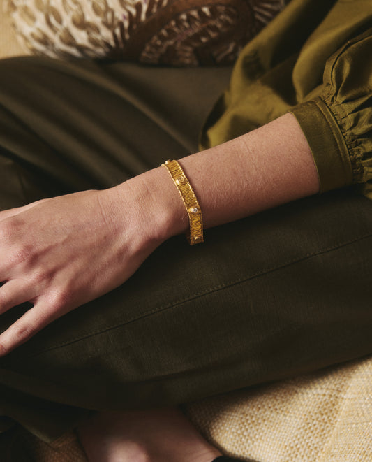 The Priam Rose Cut Diamond Bracelet