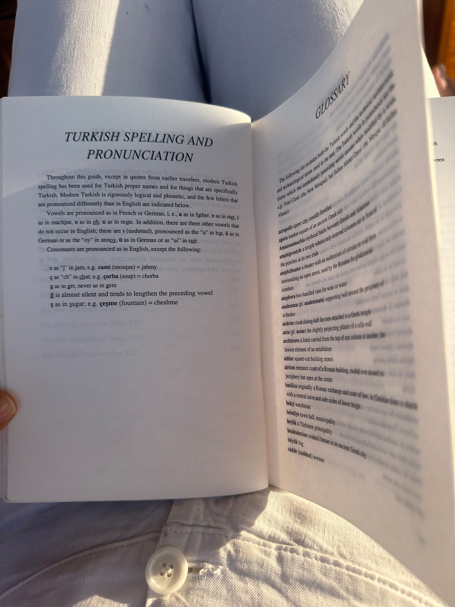 Brushing up on Turkish idioms.