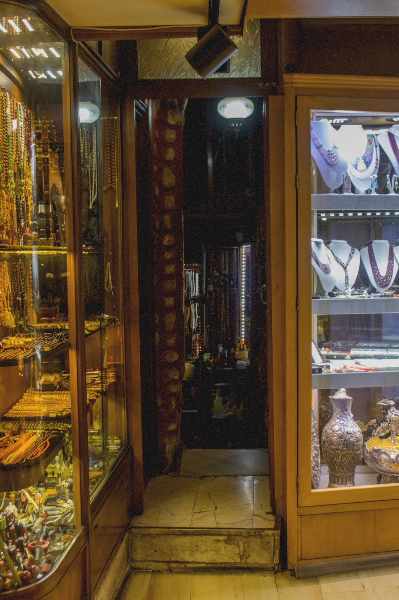 Selçuk Ipek's store in the Old Bazaar. 