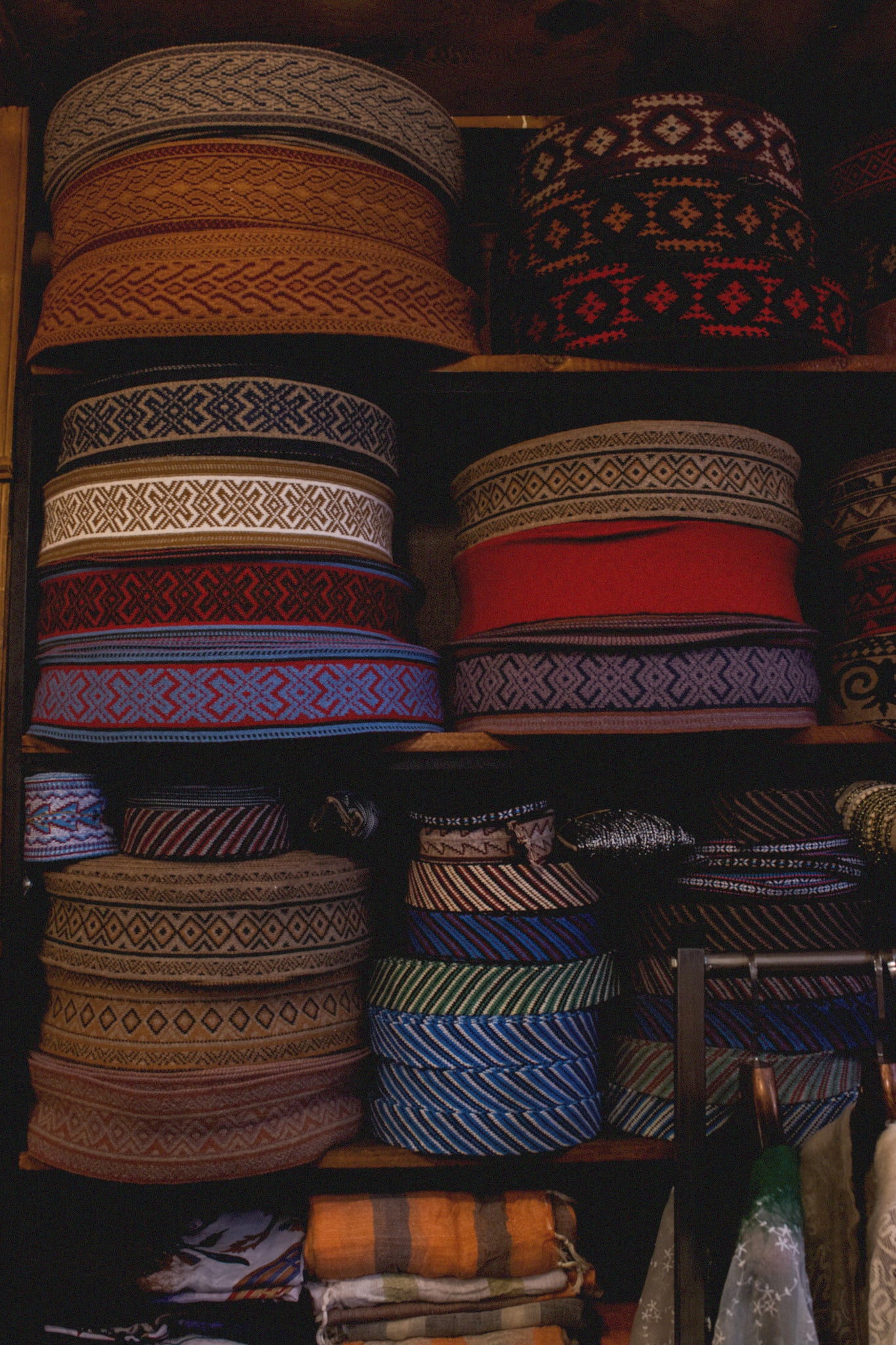 Woven ribbons from Uzbekistan. 