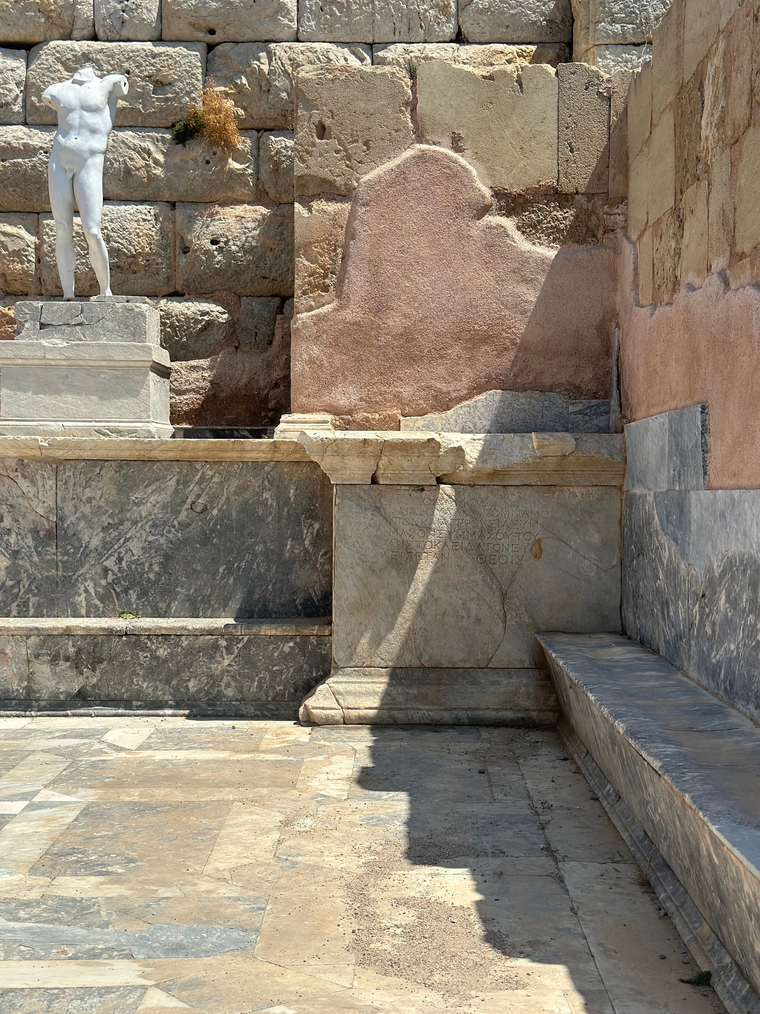 A detail at Knidos. 