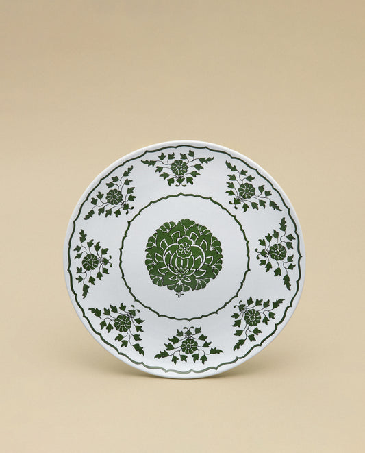 The Lotus Dinner Plate Green