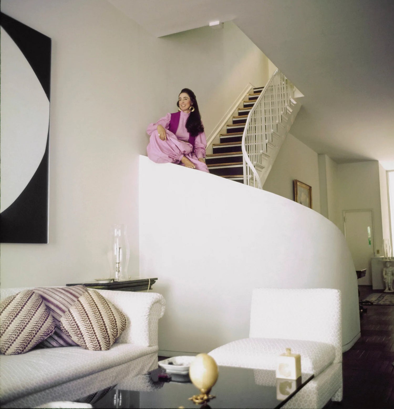 Mica at home in New York City, photographed by Horst.