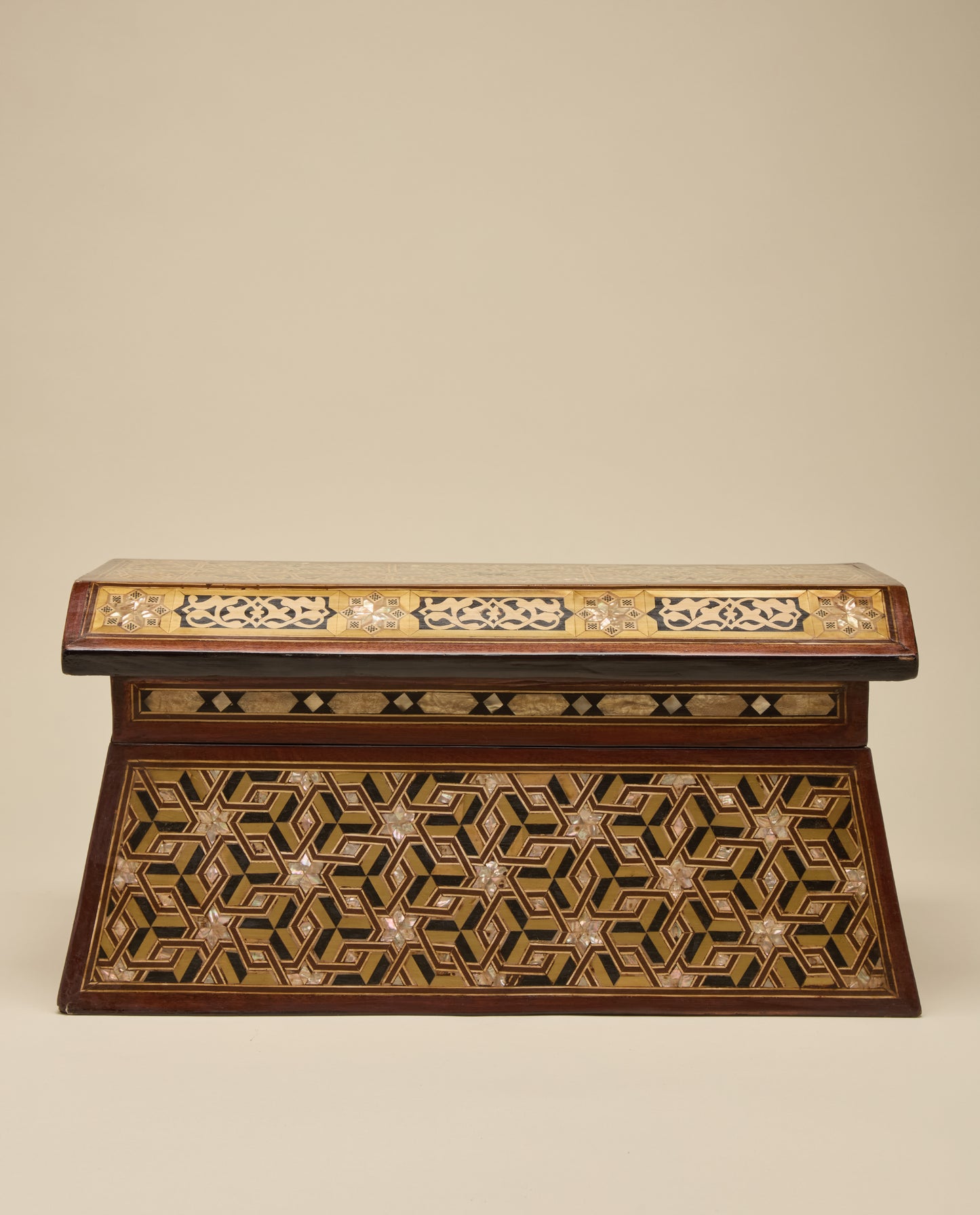 Antique Mother-of-Pearl Dowry Chest