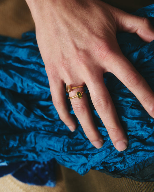 The Dea Ring in Tourmaline