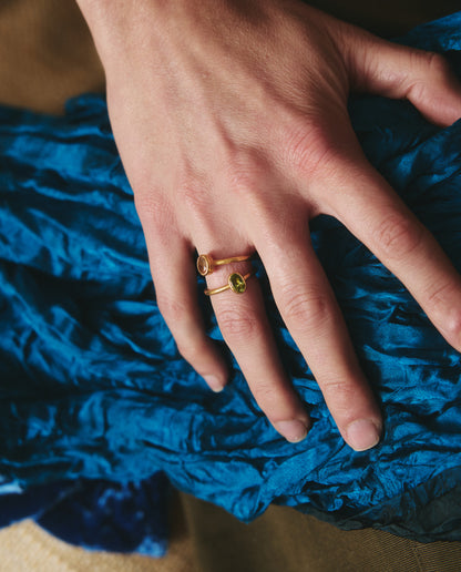 The Vita Ring in Tourmaline