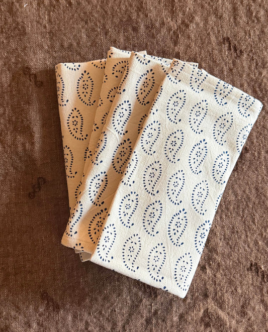 The Esfahan Napkin, Indigo - Set of 4