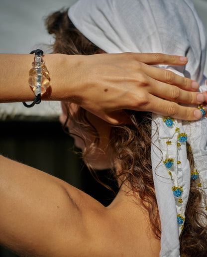 The Glass Spiral Bracelet