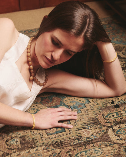 The Ancora Necklace in Stone